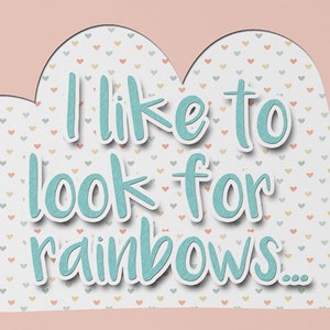 I Like to Look for Rainbows LDS Baptism Printable, When I Am Baptized ...