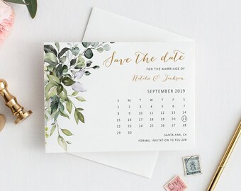 rustic save the date