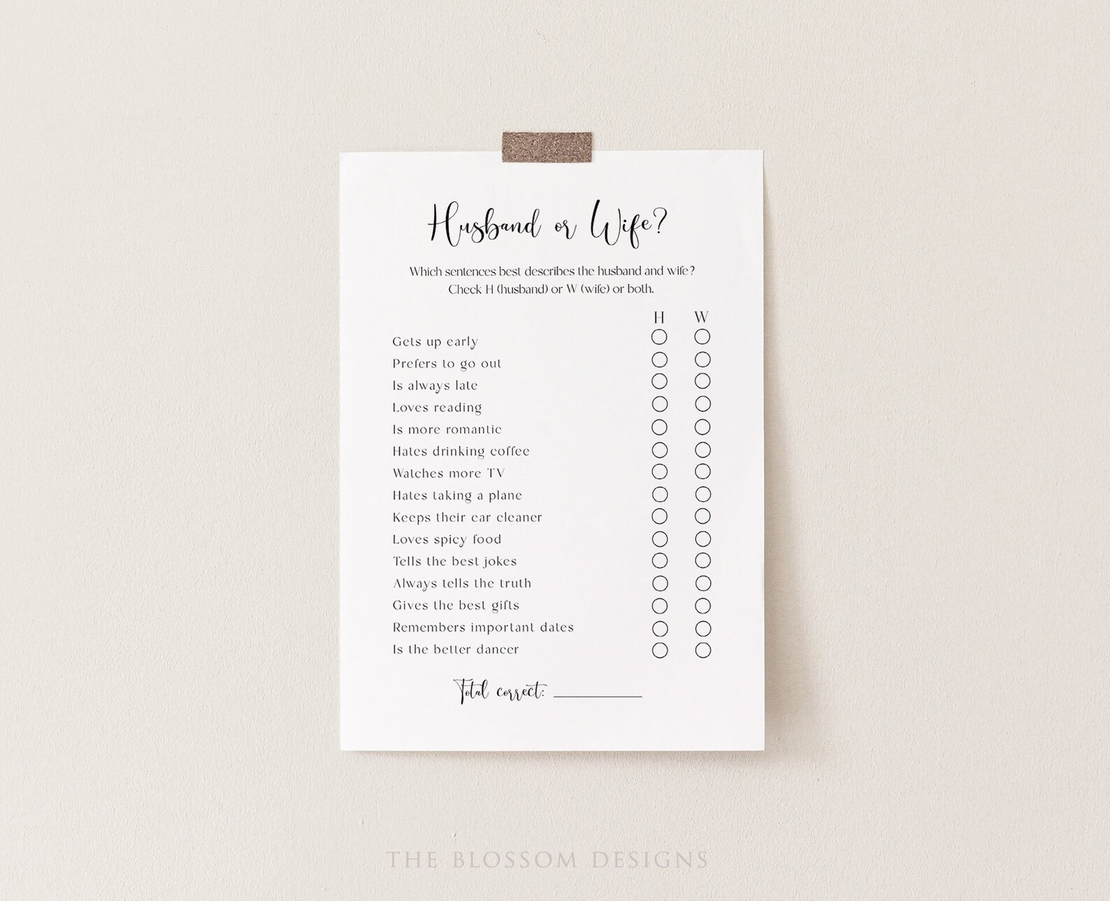 Minimal Anniversary Party Sheets Anniversary Game Printable - Etsy