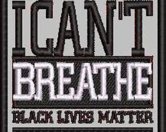 BLM Patch - I Can't Breath