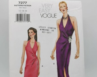 Butterick 3080 Wrap Dress Pattern Easy ...