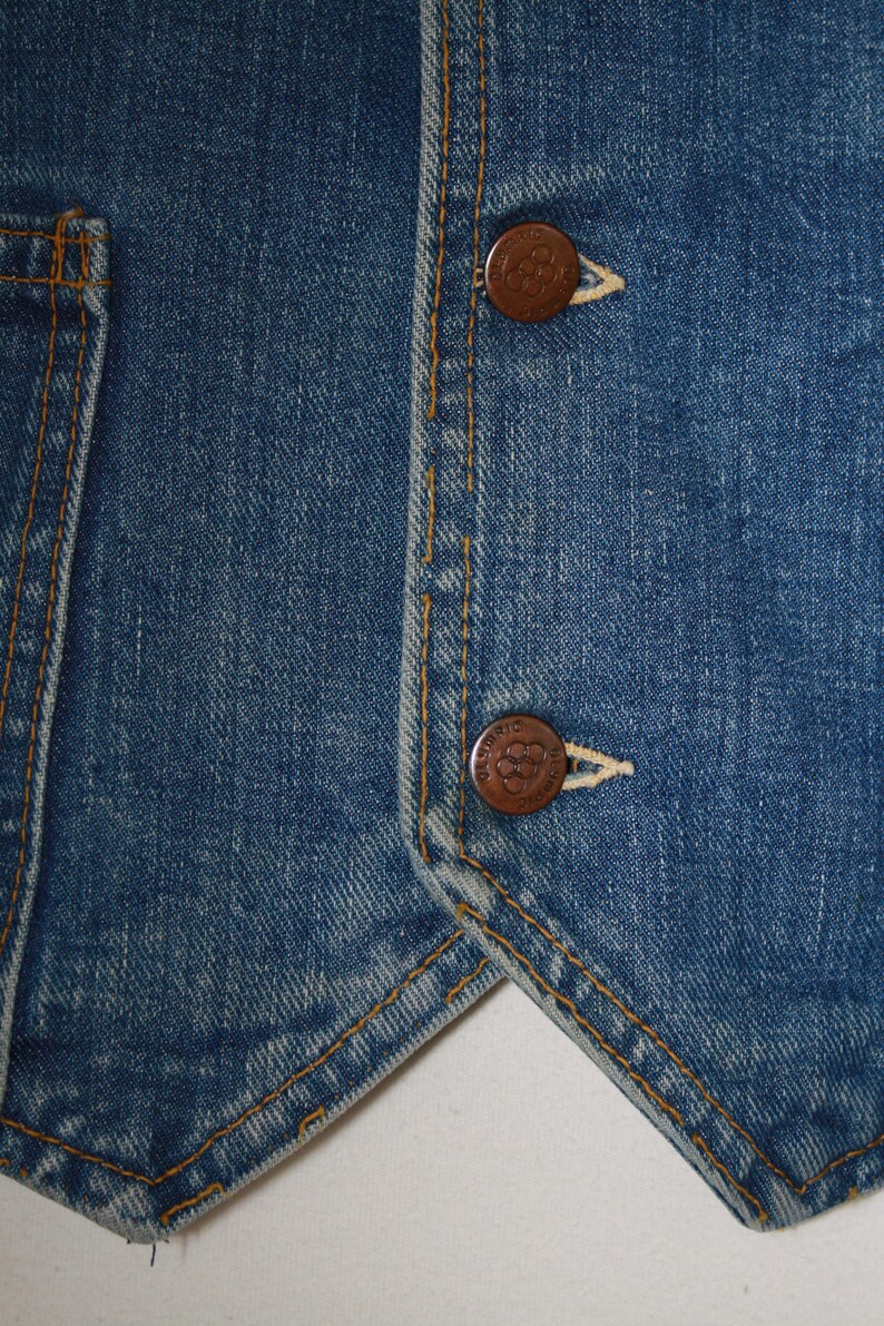 Vintage Olympic Denim Jean Vest,Collectible Olympic Apparel,