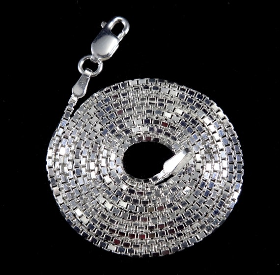 26 Zoll * - Sterling Silber-Made Italien Weizen Kette 1.5 mm * Breite 26 Zoll * - Sterling Silber-Made Italien Weizen Kette 1.5 mm * Breite