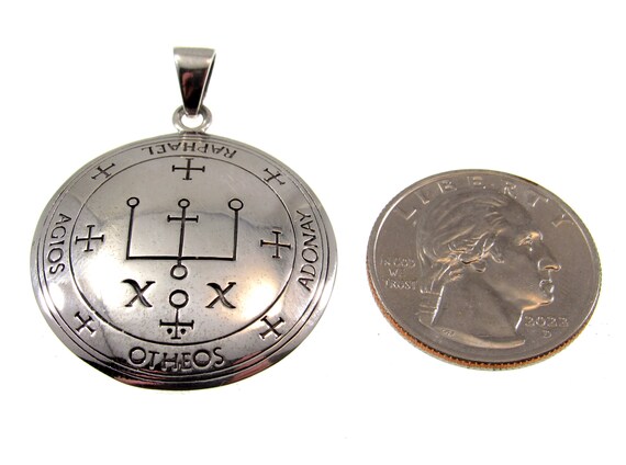 PS Archangel Thavael Sigil SilverPendant