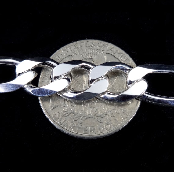 10MM 250 Gauge Men's Solid 925 Sterling 