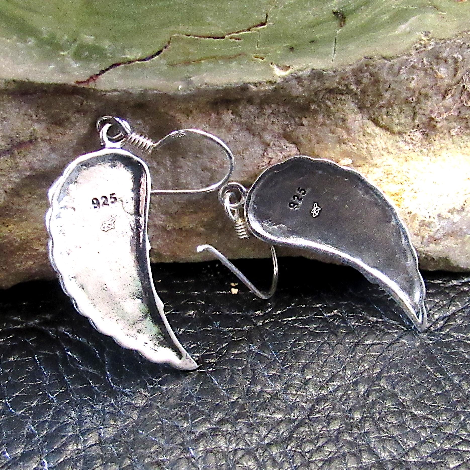 Silverly Set Di Orecchini E Collana In Argento Sterling 925 Piuma Ali D