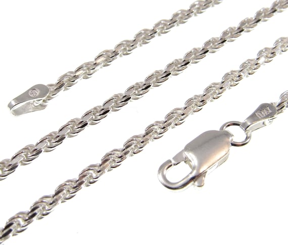 Solid 925 Sterling Silver Italian Ball Chain Bead Necklace, Men's