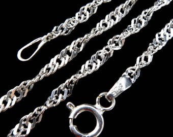 wishrocks Italian Crafted 1.1 MM14K Yellow Gold Over Sterling Silver 16 Box Chain