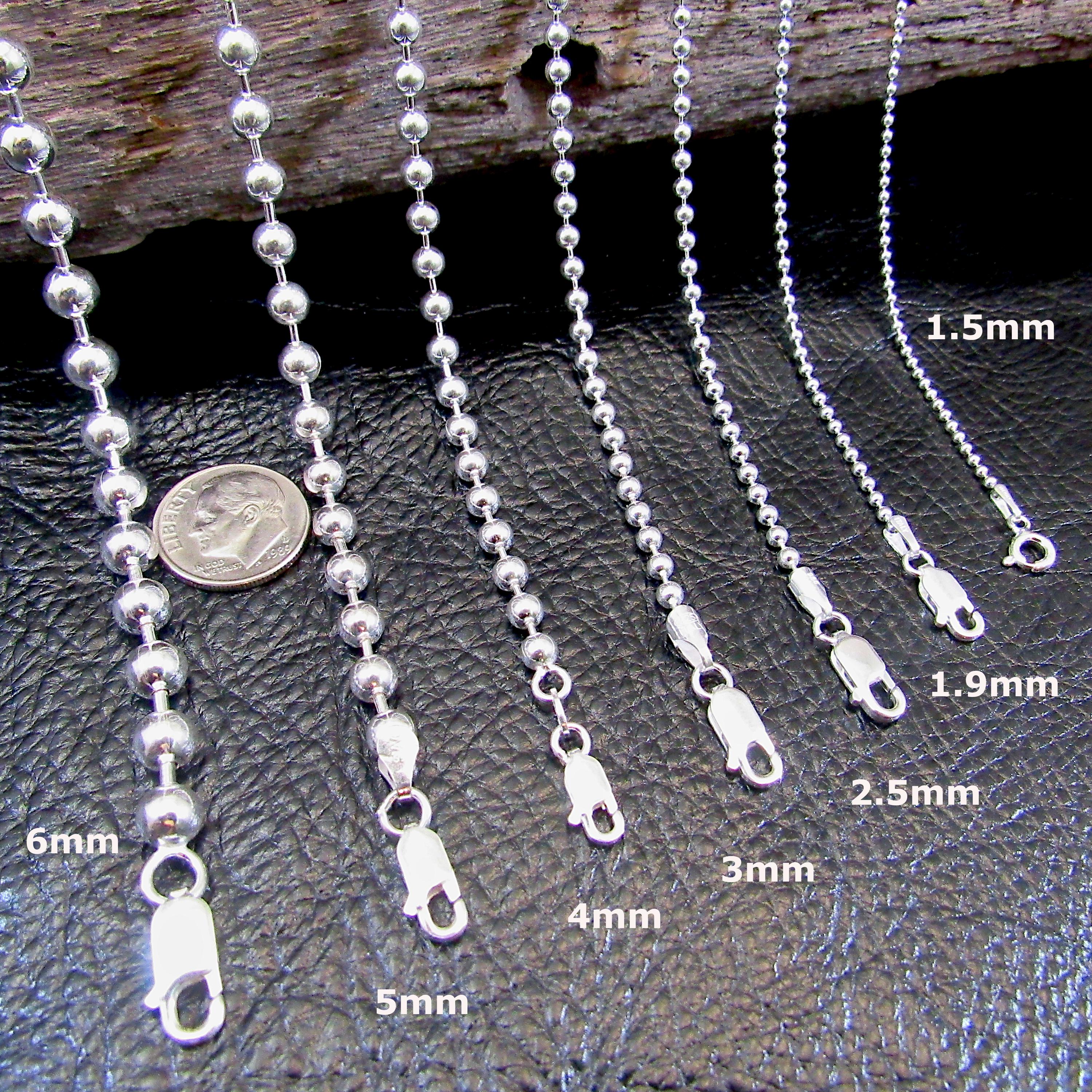 PURAJA Bracciale in vera pietra naturale con perle in argento sterling 925 e perle di pietra naturale da 8 mm