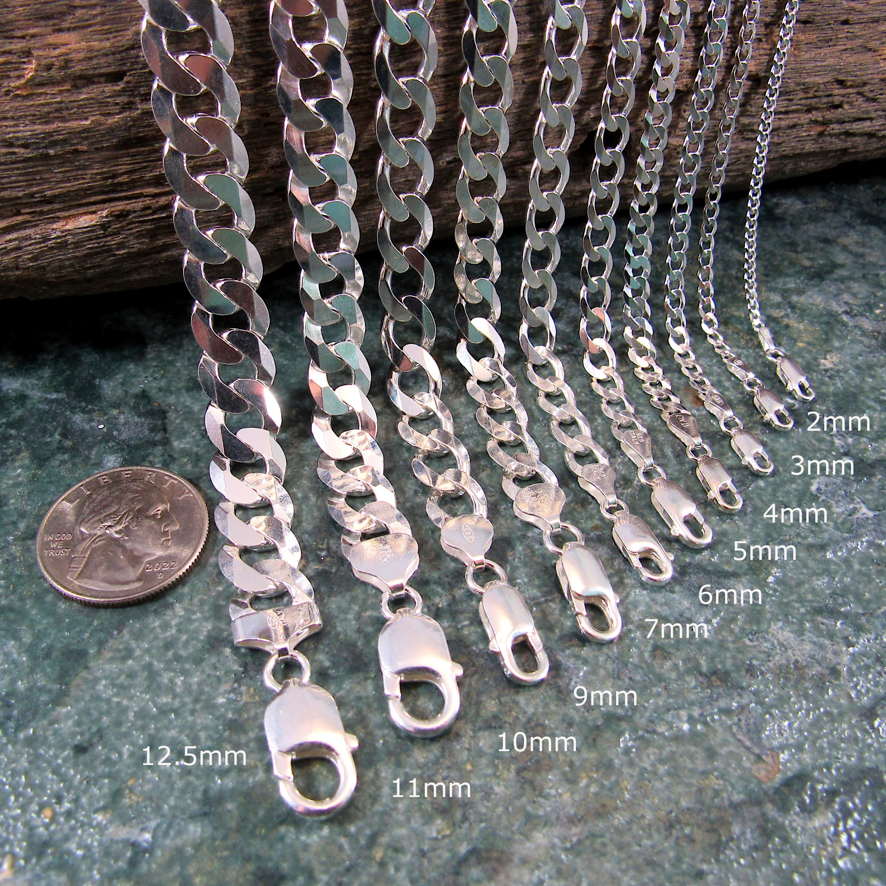 925スターリングシルバー 1.5mm 2mm 3mm 4mm シルバービーズボールチェーンネックレス 14Kゴールドメッキ スターリングシルバービー 925ロジウムメッキ スターリングシルバー 1mm 1.5mm 2mm 3mm 3.5mm