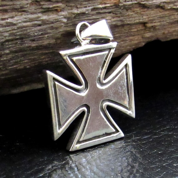 Pendentif Croix En Argent Massif (sterling) - Neuf Avec étiquettes - Unisexe