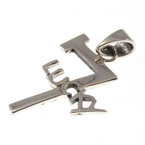 Ciondolo Portafortuna 'Lucky 7' In Argento Sterling 925 – Fatto A Mano, Las Vegas Style - Foto 3