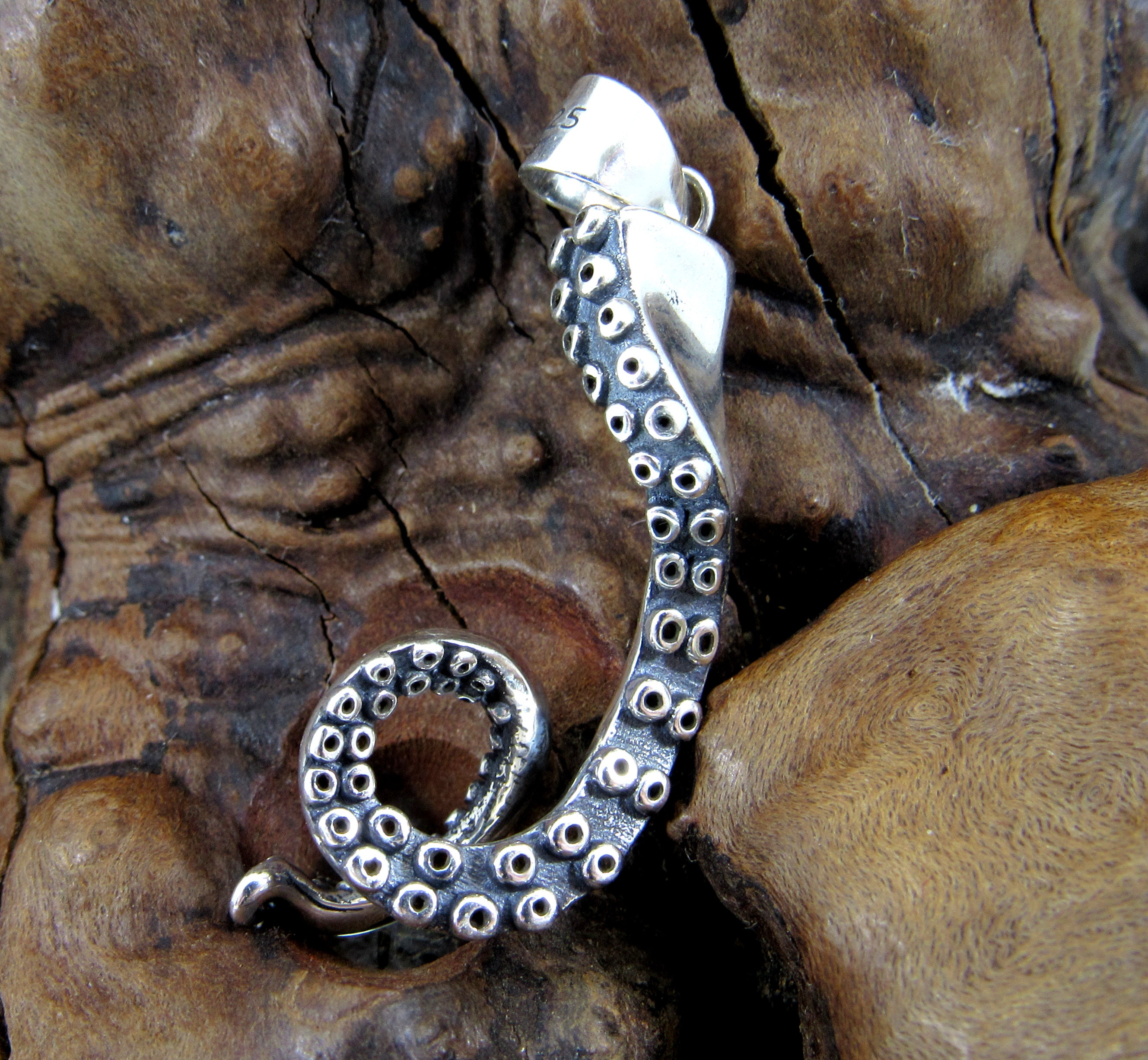 Sterling on sale silver octopus
