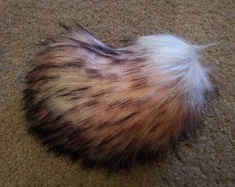 Apollo Pink Mini Fursuit Nub Tail
