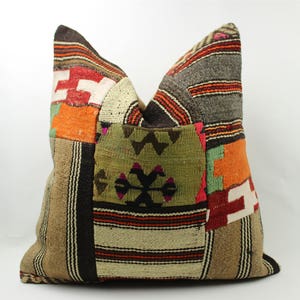 Turkish Kilim Pillow,Cushion, Home Decor, Decorative Pillow, Home Design, Kilim Cushion, Pillows, Home Living, Decorative Pillow 24in*24in