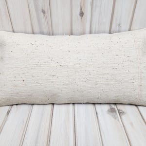 12 &#39;&#39; x 24 &#39;&#39; Zoll Kilim Kissenbezug, Dekokissen, türkisches Kelim Kissen, Teppichkissen, handgemachtes Kissen, Kelimkissen, ethnisches Kissen