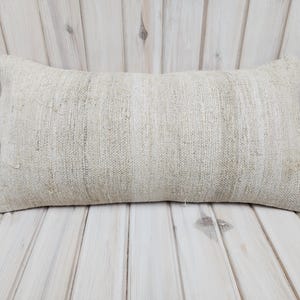 12 &#39;&#39; x 24 &#39;&#39; Zoll Kilim Kissenbezug, Dekokissen, türkisches Kelim Kissen, Teppichkissen, handgemachtes Kissen, Kelimkissen, ethnisches Kissen