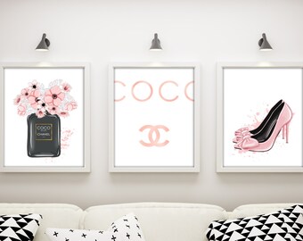 Coco chanel poster | Etsy
