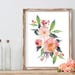 Floral Art Floral Printable Floral Print Printable Art - Etsy