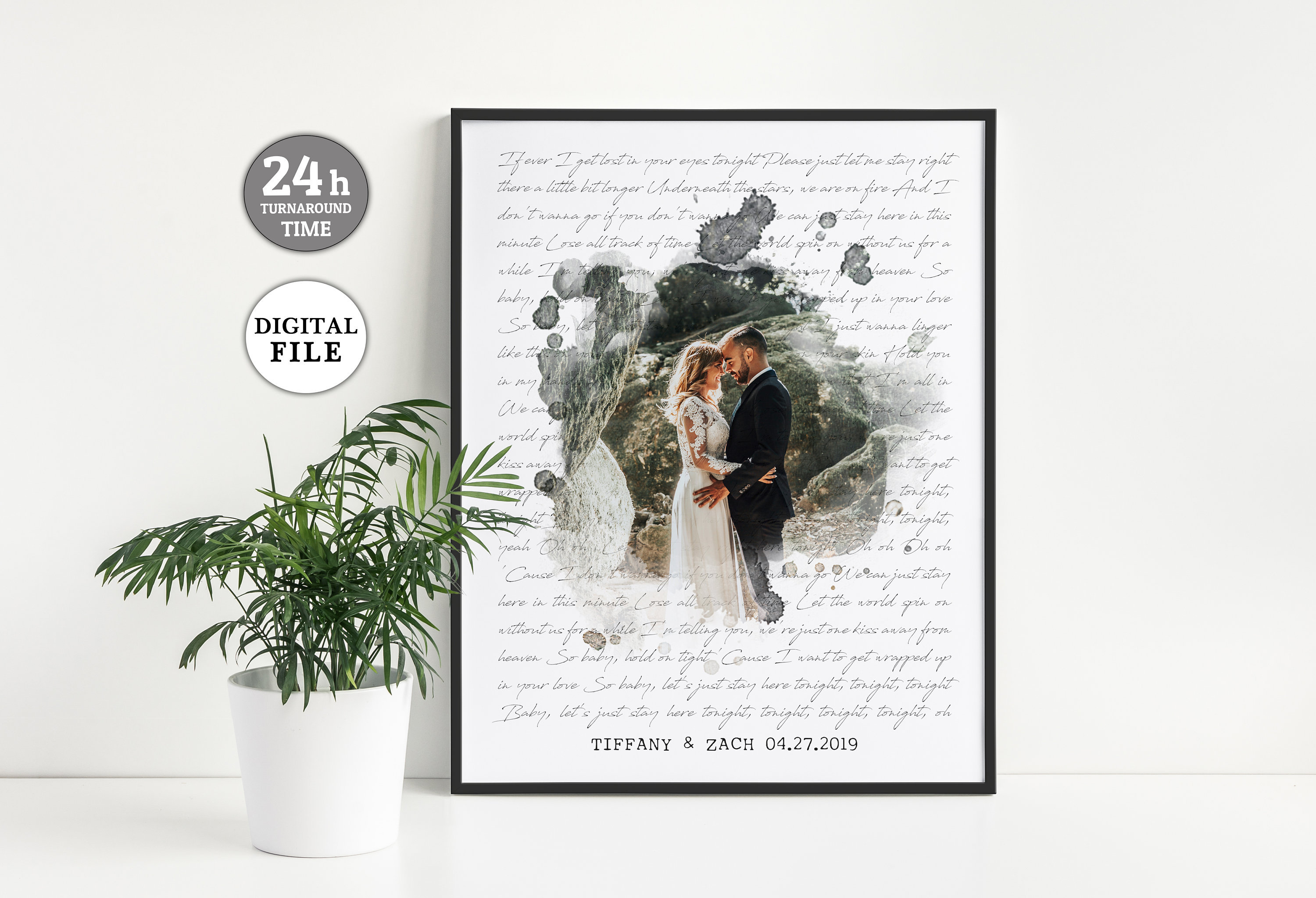 1st Anniversary Gift for Husband Personalized Gift Wedding Etsy