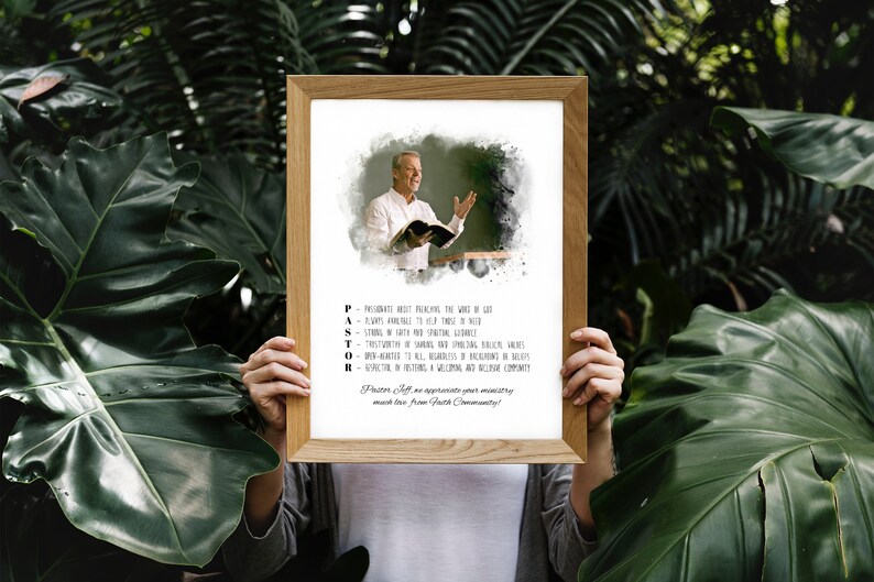 Personalized Pastor Definition Print: Honor the Ministry and Dedication ...