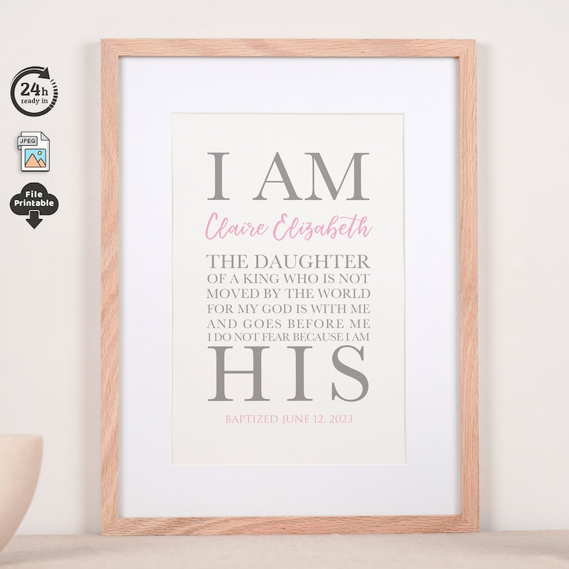 I Am Communion Sign - Etsy