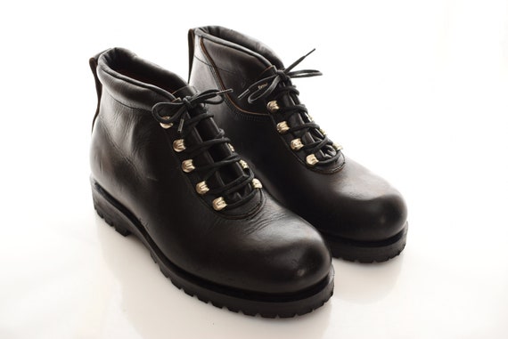 mens vintage leather boots uk