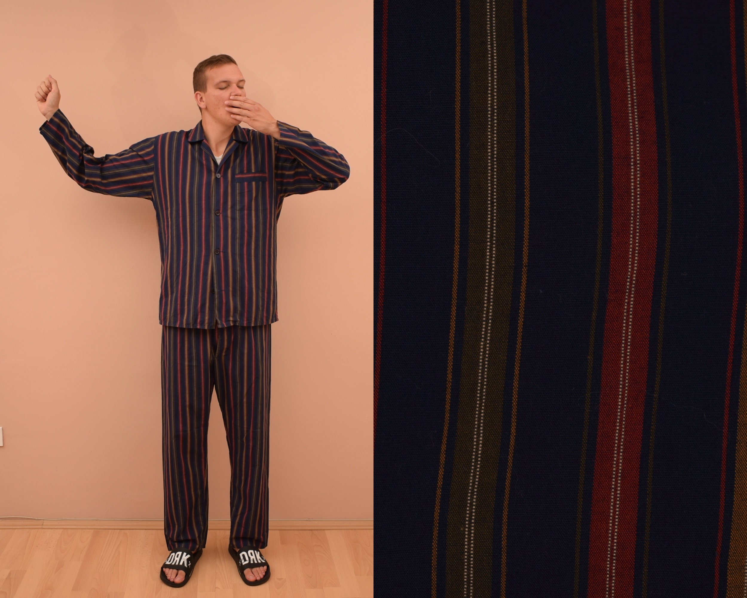 22SS SAINT MICHAEL STRIPE PJ SET UP-