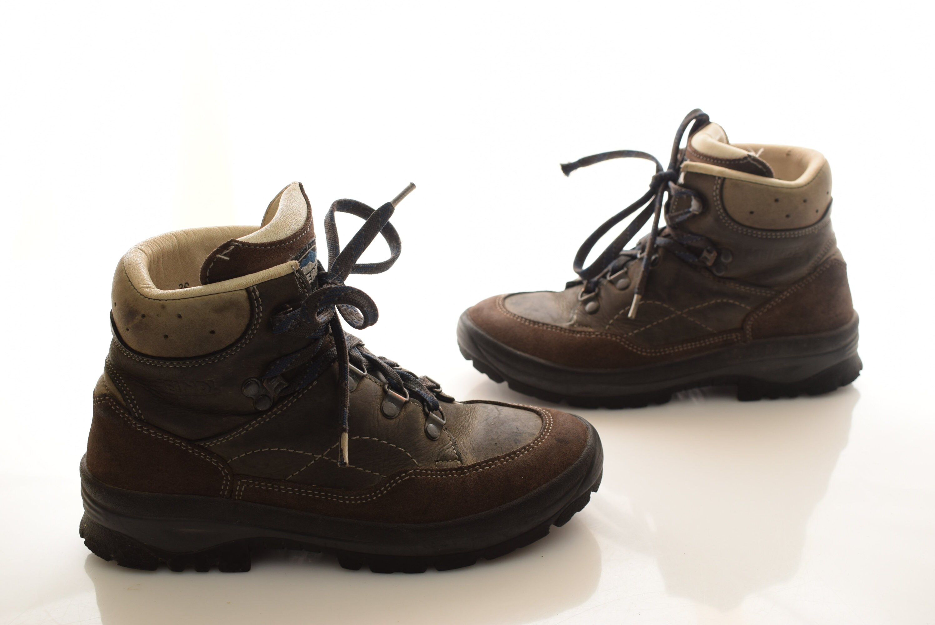 Vintage Meindl Hiking Boots Leather Womens Size UK 35 EUR 36 Etsy UK
