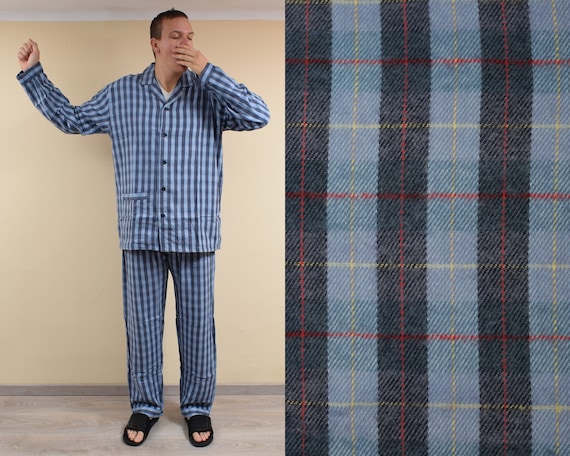 Bourbon Striped Pajama Set With Tag Mens Size EU 52 UK 42 L