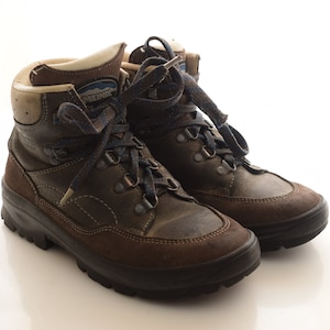 Vintage Meindl Leather Hiking Boots: Women&#39;s Size UK 3.5 EUR 36