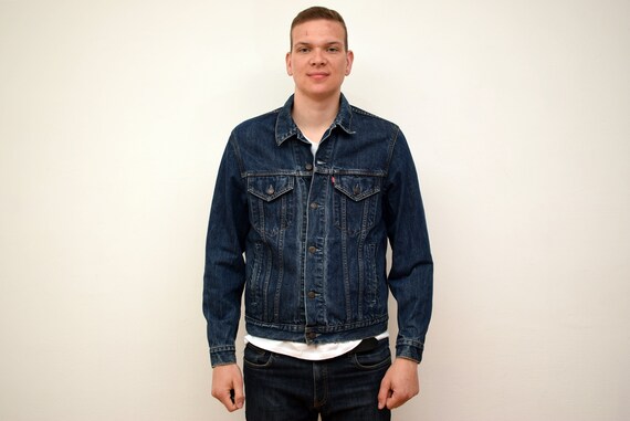 levis mens denim jackets