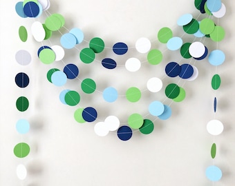 Hole in One Birthday Garland, Golf Baby Shower Decor