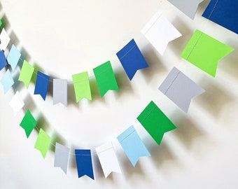 Golf Flag Garland, Hole in One Birthday, ParTee Garland, Golf Party Decorations