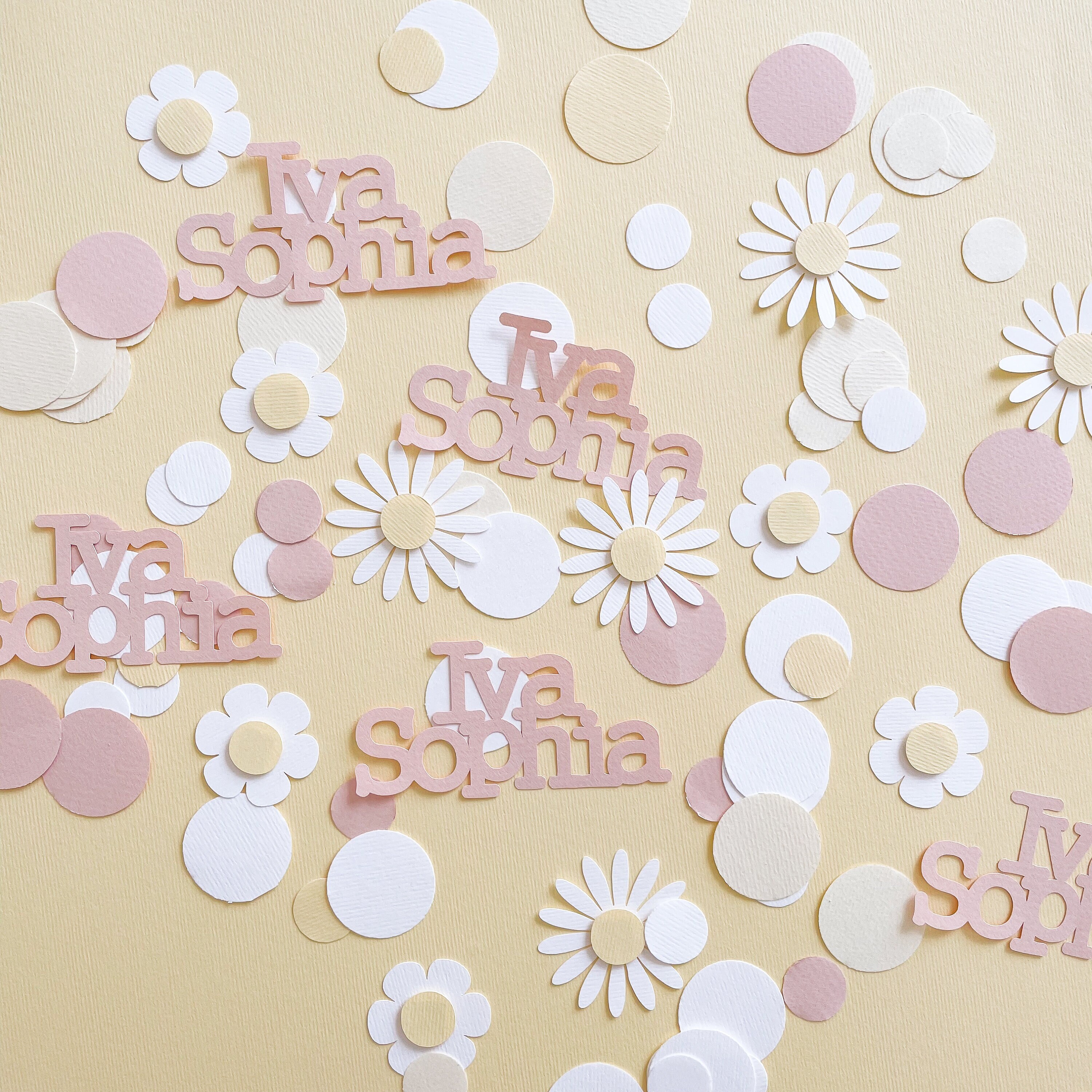 Daisy Confetti Daisy Party Decor Daisy Baby Shower Daisy Flower Birthday
