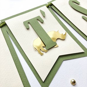 Safari Baby Shower Banner, Safari Decorations, Giraffe Baby Shower, Welcome to the Jungle