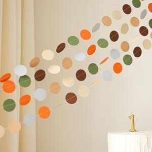 Woodland Birthday Garland - Forest Baby Shower Backdrop