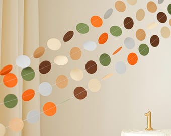 Woodland Birthday Garland - Forest Baby Shower Backdrop