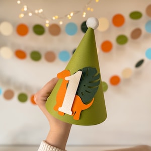 PSFXB Baby First Birthday Crown, Jungle Wild One Hat 1st Birthday Hat