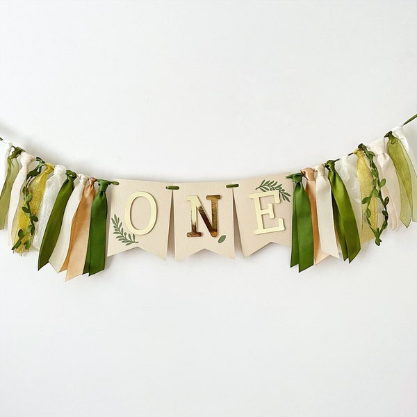 1 Year Old High Chair Banner Etsy