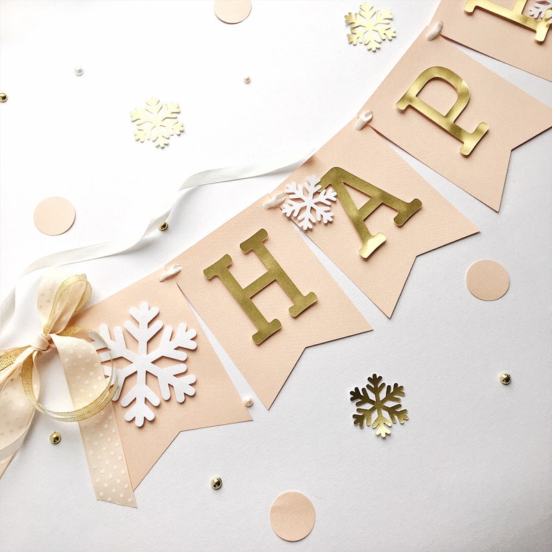 Download Winter Wonderland Banner Personalized Winter Onederland First Birthday Decorations Winter Wonderland Baby Shower Little Snowflake Wd001 Party Decor Paper Party Supplies Commentfer Fr