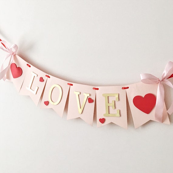Valentine baby shower decorations