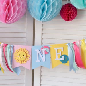 Pool-Party-Geburtstags-Hochstuhl-Banner, Wasserball-Partydekoration, Splish Splash Geburtstag
