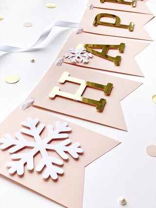 Kit Decorazioni Inverno Onederland Per Primo Compleanno Bambina – Rosa E Bianco, Con Striscione, Cake Topper, Palloncini E Banner Fotografico