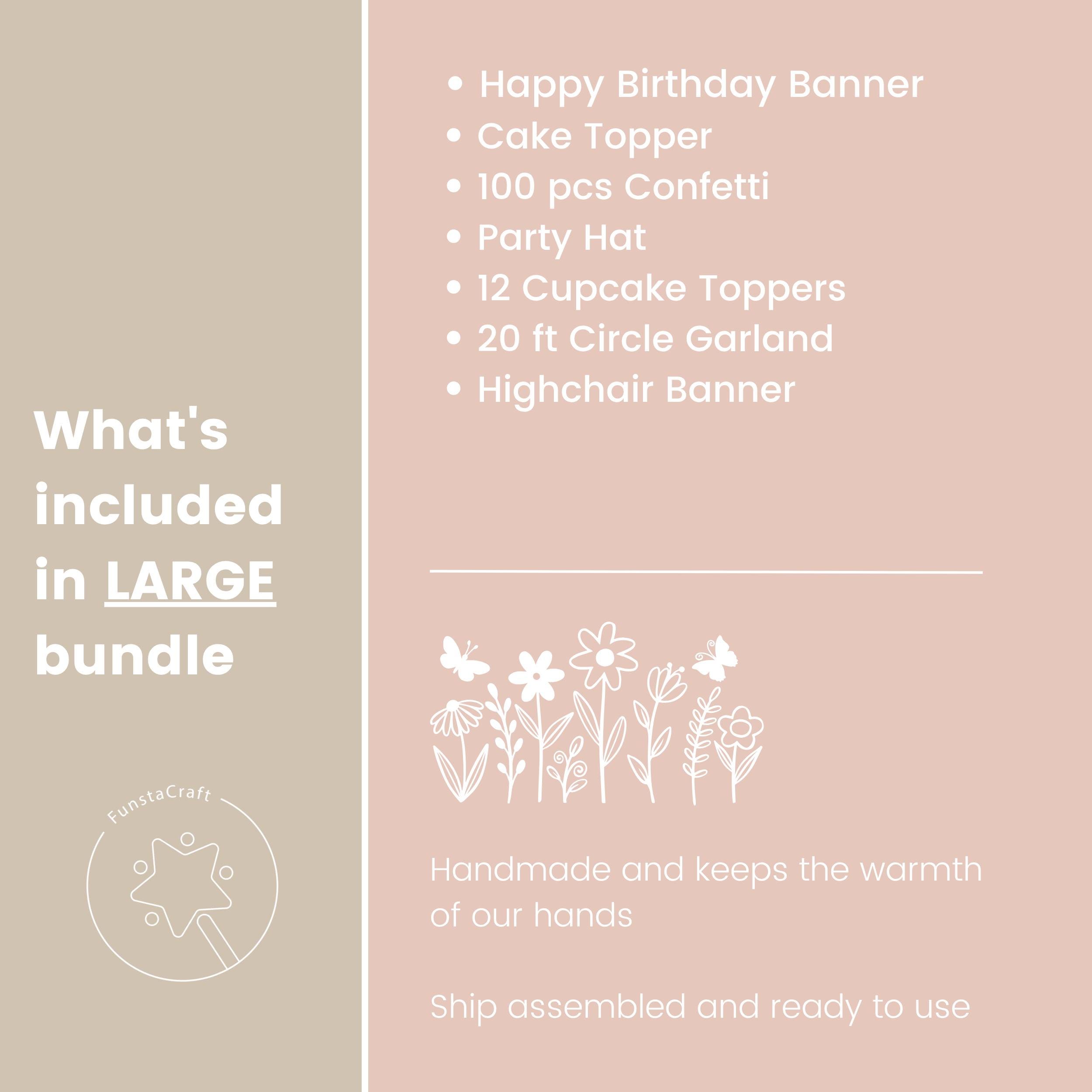 Sfondo Per Festa Primo Compleanno Ragazza – Wild One Fiori Selvatici – 1,5x0,9 M – Tema Floreale Per Decorazioni