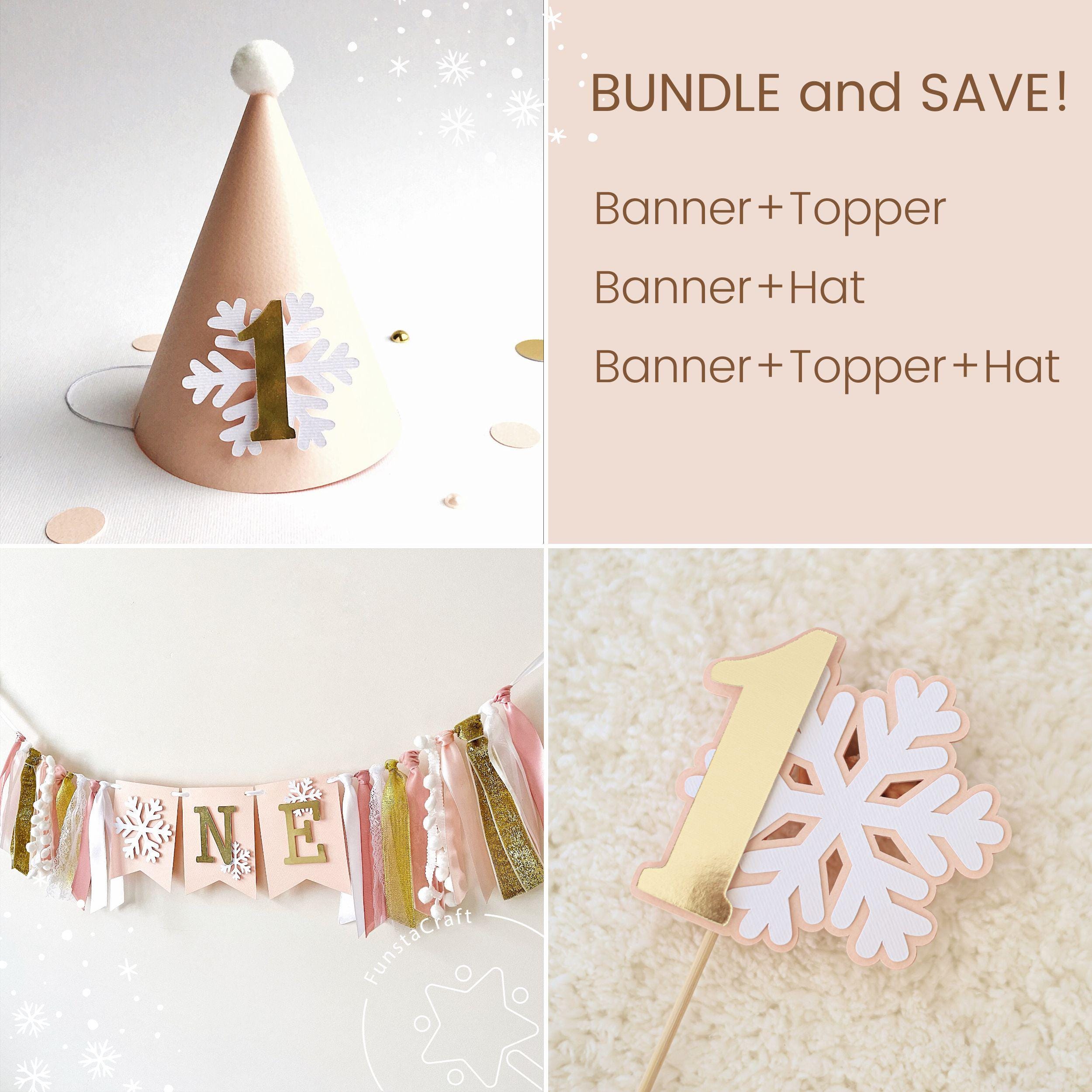 Sfondo lavanda Onederland Inverno Primo compleanno Banner Fiocchi di neve Orso polare Teddy Fox Paese delle meraviglie Woodland Decor Seggiolone Banner BSTP - Italia