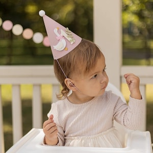 One Silly Goose Party Hat, Pink Goose 1st Birthday Party Decorations