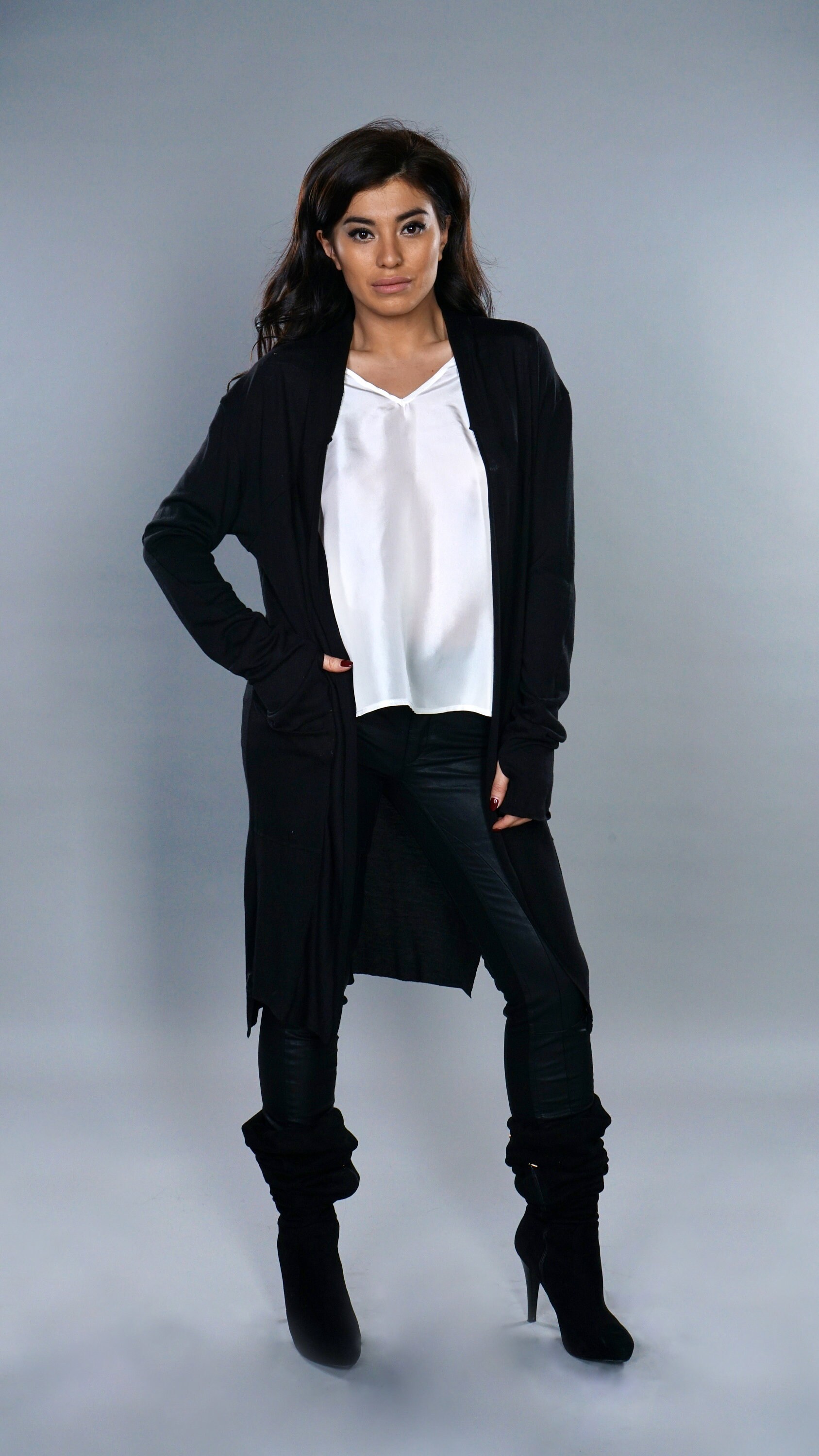 black cardigan canada