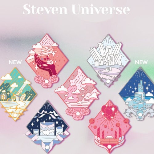 Steven Universe Blue Diamond Enamel Pin Etsy
