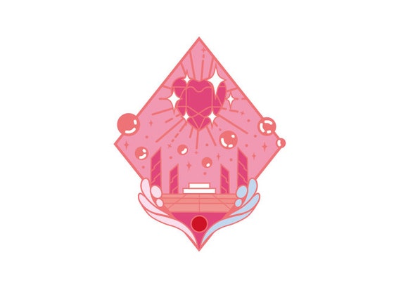 Steven Universe concept pin designs! Total 7 designs are available including NEW Lapis and Peridot pins    DETAIL  Steven • 25mm x 30mm / rose gold (copper plating) / soft enamel / cap - plain  Pearl • 25mm x 30mm / rhodium plating / soft enamel / cap - plain  Garnet • 25mm x 30mm / rose